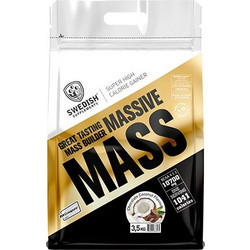 Swedish Supplements Massive Mass Chocolate Coconut Πρωτεΐνη Ορού Γάλακτος Όγκου 3.5kg