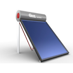 Calpak Mark 5 Ηλιακός Θερμοσίφωνας 200lt 3m² Glass Τριπλής Ενέργειας για Αντλία Θερμότητας