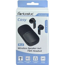 Fontastic Casy Ακουστικά Bluetooth Earbud Black