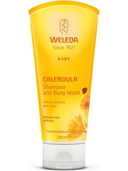Weleda Kids Αφροντούς & Καλέντουλα Παιδικό Σαμπουάν & Αφρόλουτρο 150ml