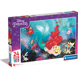 Παιδικό Puzzle Clementoni Η Μικρή Γοργόνα Maxi 24 Κομμάτια