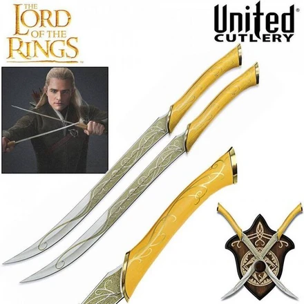 United Cutlery Lord Of The Rings Fighting Knives Of Legolas | BestPrice.gr