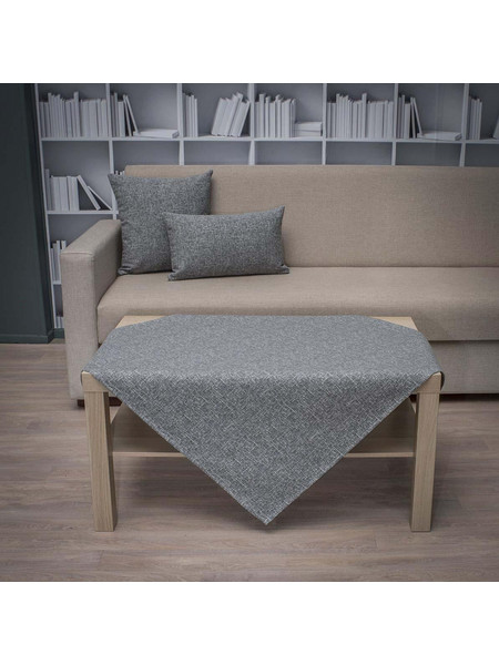 Καρέ 90x90 Cotone Valia 62 Γκρι σκούρο