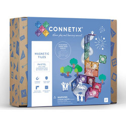 Connetix Magnetic Tiles Ball Run Expansion Pack Pastel 80τμχ