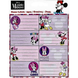 Gim Ετικέτες Τετραδίων Minnie 16τμχ 773-14246