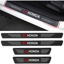 Διακοσμητικά Εσωτερικά Μασπιέ Πόρτας Carbon Look Honda Αυτοκόλλητα 4 Τεμάχια