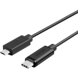 Unitek USB Cable TypeC microUSB 1m YC473BK