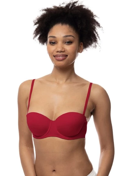 DORINA Blair Strapless Multiway Super Push Up Bra in Red