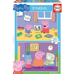 Educa Peppa Pig 2x20pcs 18087