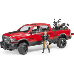 Bruder Αγροτικο Φορτηγακι RAM με Μηχανή Ducati Off Road BR002502