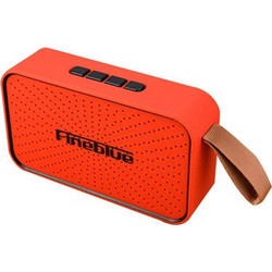 Fine MK-12 Ηχείο Bluetooth 3W με Ραδιόφωνο Κόκκινο