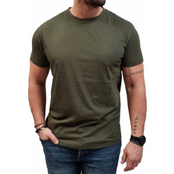 Marcus- 28-200420(5087) - Roxy tee - Olive Green Mix - Slim Fit - ΜΠΛΟΥΖΑ - khaki