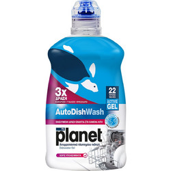 PLANET AutoDishWash Απορρυπαντικό Πλυντηρίου Πιάτων Τζελ 22 πλύσεις 450ml