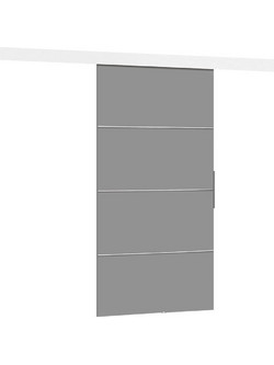 PoliHome Malibu Πόρτα Εσωτερική Συρόμενη Laminate 76x205cm 162736179