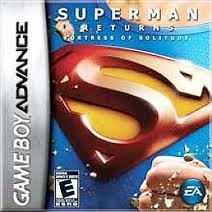 Superman Returns Fortress of Solitude Gameboy