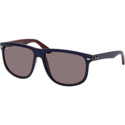 Ray-Ban RB4147 6569/7N Ανδρικά Γυαλιά Ηλίου Τετράγωνα Κοκάλινα Μπλε με Μαύρο Polarized Φακό