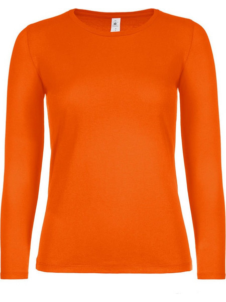 Γυναικείο Μακρυμάνικο T-Shirt TW06T B & C Orange