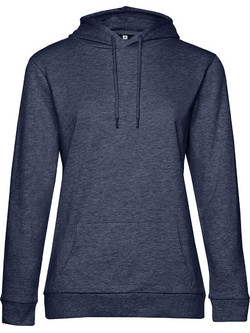 B & C French Terry WW04W Γυναικείο Φούτερ Heather Navy