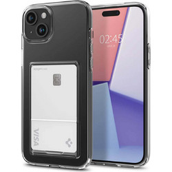 Spigen Crystal Slot Back Cover Transparent (iPhone 15 Plus)