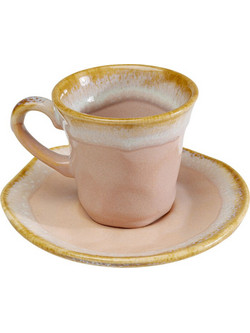 Ποτήρι Espresso Nala Ροζ Πήλινο 12x12x7,5 εκ. - Ροζ