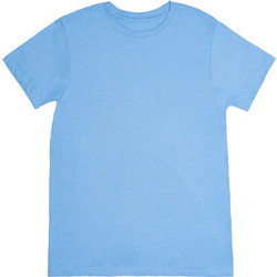 Μπλουζάκι T-shirt light blue (γαλάζιο) 100% βαμβακερό FUJI - KEYA