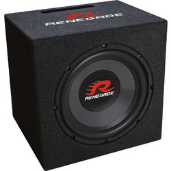 Renegade RXV 1000 Αυτοενισχυόμενο Subwoofer Αυτοκινήτου 10" 500W RMS με Κούτα