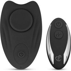 EasyToys Buzzy Butterfly Κλειτοριδικός Δονητής για Ζευγάρια με Τηλεχειριστήριο Μαύρος