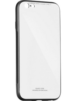 Glass Case Apple iPhone XR Λευκό