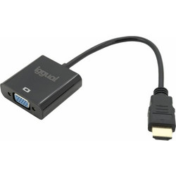 Καλώδιο HDMI iggual IGG317303 Μαύρο WUXGA