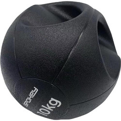 Spokey Gripi weight ball filled with sand 10 kg 929867-black