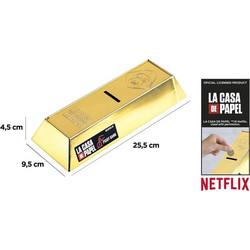 Κουμπαράς πλάκα χρυσού la casa de papel NFCP01501