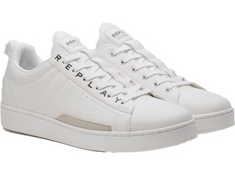 Replay Ανδρικά Sneakers Λευκά RZ3B0009S-DS-02