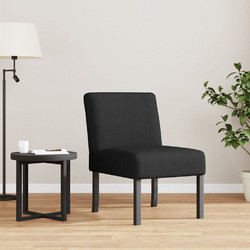 vidaXL Πολυθρόνα Μαύρη 352459