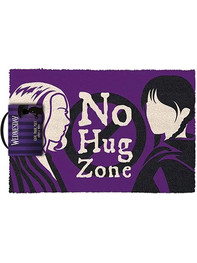 Pyramid Πατάκι Εισόδου Πόρτας WEDNESDAY - No Hug Zone - Coir Doormat 40x33cm (GP86603)