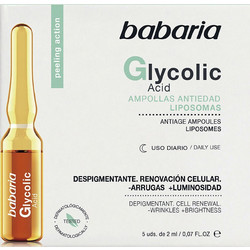 Babaria Glycolic Acid Renovacion Celular Ampollas Serum Προσώπου για Ανάπλαση 5x2ml