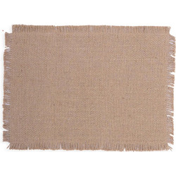 Σουπλά Σετ 2τμχ Γιούτα Nef-Nef Homeware Varis Natural 33x48