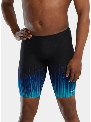 TYR Durafast Elite Αθλητικό Ανδρικό Μαγιό Μαύρο Γαλάζιο SSPE7A-420