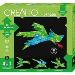 Kosmos Creatto Κατασκευή με LED Dragon 3523
