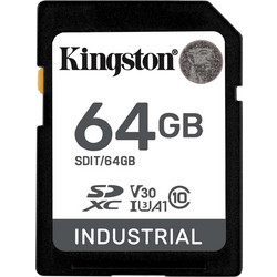 Kingston Industrial SDHC 64GB Class 10 U3 V30 UHS-I A1