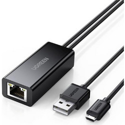 Ugreen 30985 Ενσύρματος Ethernet USB Αντάπτορας Δικτύου 1Gbps
