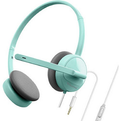 Alcatroz XP1 On Ear Ακουστικά Υπολογιστή με Μικρόφωνο & 3.5mm Jack Πράσινο Mint