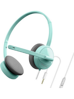 Alcatroz XP1 On Ear Ακουστικά Υπολογιστή με Μικρόφωνο & 3.5mm Jack Πράσινο Mint