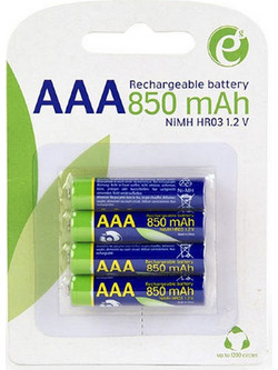 Energenie Rechargeable AAA 850mAh 4τμχ