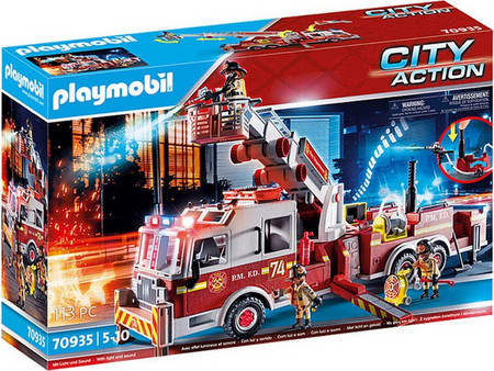 Playmobil City Action Πυροσβεστικό Όχημα για 5-10 Ετών 70935