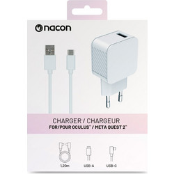 Nacon Nacon Meta Quest 2: A/C Adapter (META QUEST 2) / PC