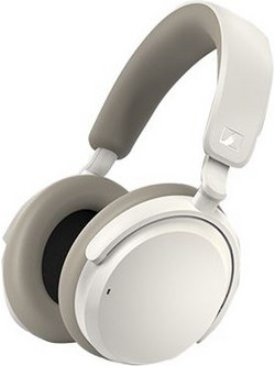 Sennheiser Accentum Ασύρματα Bluetooth Ακουστικά Over Ear με Noise Canceling Λευκά