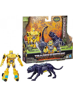 Hasbro Transformers Rise of the Beasts Bumblebee & Snarlsaber Σετ Φιγούρες Δράσης για 6+ Ετών 13cm