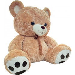 Doly Toys Αρκούδα Καφέ 90cm 21957