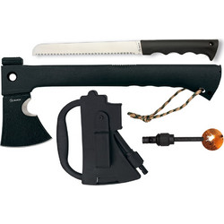 Τσεκούρι Albainox Tactical Axe With Flint And Saw 32654
