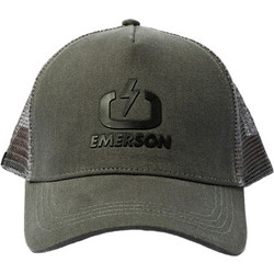 Emerson Καπέλο Jockey με Δίχτυ Snapback Υφασμάτινο Χακί 231.EU01.07